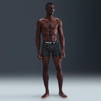 Nike Mens Essential Micro Dri-FIT Boxer Briefs (3-Pack) in Black | KE1157-015
