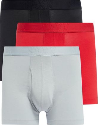 Saxx Assorted 3-Pack Undercover Boxer Briefs in Grey/Red/Black at Nordstrom Rack, Size Xx-Large