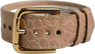 Dolce & Gabbana Bracelet Belt - female - Dolce & Gabbana - Bracelets - Brown - ONE SIZE - Accessories
