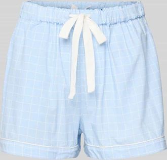 CCDK Copenhagen Relaxed Fit Pyjama-Shorts mit Tunnelzug Modell Katrina in Hellblau, Gr&ouml;&szlig;e XS