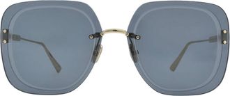 Dior ULTRADIOR SU Blue Square Ladies Sunglasses CD40031U 10V 65