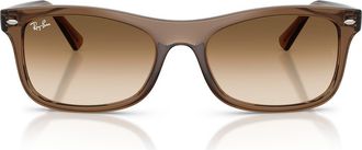 Ray-Ban Square Sunglasses in Light Brown/clear Brown at Nordstrom