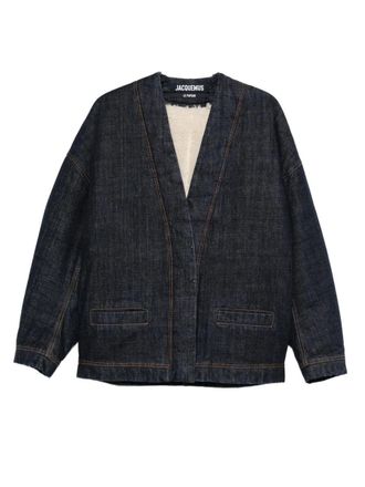 Jacquemus Denim Cardigan De-Nimes