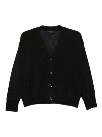 SOEUR Idem button-front V-neck cardigan - women - Merino - 38 - Black