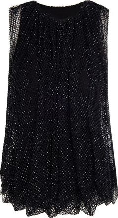 Sportmax Sleeveless Top - Dames - Tops zonder mouwen - Zwart - M - Polyester - Tops
