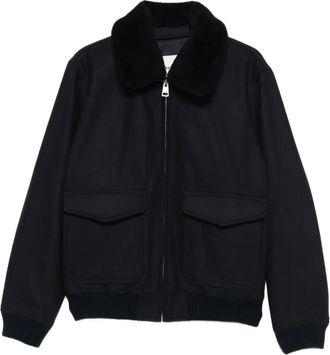 Sandro Bomber con zip - Blu