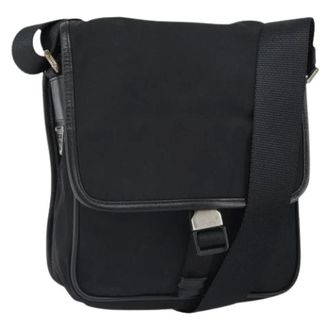 Prada Borsa a tracolla Pre-owned in nylon - - Pre-owned - Donna - Nero - ONE SIZE