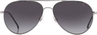 Carrera Dark Gray Gradient Pilot Unisex Sunglasses CARRERA 2031T/S 06LB/9O 58