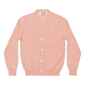 Comme Des Gar&ccedil;ons Cardigan Pastel Series Sleeve Heart Pink AZ-N092-051-5