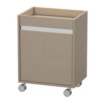 Duravit Armario Ketho Duravit Con Ruedas 360x500x670mm Apertura Izquierda Lino