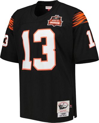 Mitchell & Ness Top 2001 Ken Riley Authentic Cincinnati Bengals - Nero