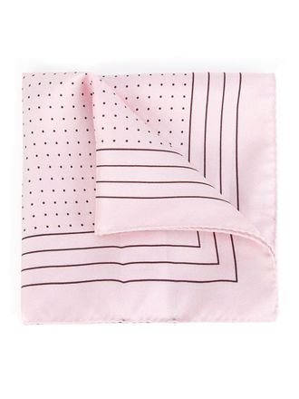Dolce & Gabbana Fazzoletto da taschino a pois - Rosa