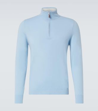 arch4 Mr Fenchurch cashmere half-zip sweater