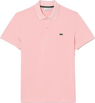 Lacoste Regular Fit Waterlily Polo - Heren - Polos - Roze - M - Katoen - Tops