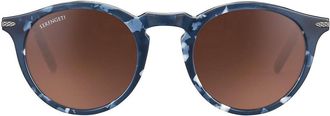 Serengeti Eyewear Raffaele Polarized SS041005 Womens Sunglasses Blue Size 48