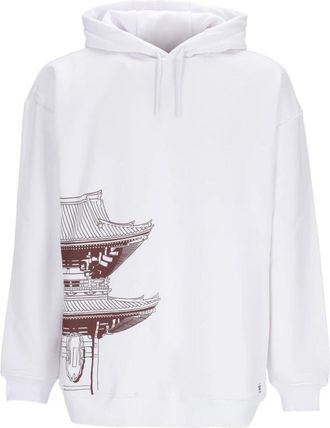 Dolly Noire Tokyo Heren Hoodie Wit - Heren - Hoodies - Wit - XL - Katoen - Hoodies & sweatvesten