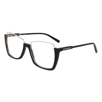 Karl Lagerfeld Glasses, female, Black, Size: 55 MM Kl355 Optical Frame