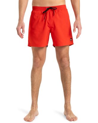 Quiksilver Boardshorts QUIKSILVER Everyday Solid Volley 15, Herren, Gr. XL, rot (high risk rot), Obermaterial: 100% Microfaser;, Hosen Boardshorts