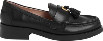 Coccinelle Beat Loafer - Dames - Loafers - Zwart - 40 EU - Leer - Schoenen