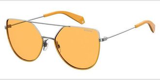 Polaroid PLD 6057/S Polarized 40G/HE Womens Sunglasses Yellow Size 58