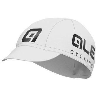 Al&eacute; Cotton Cap Velom&uuml;tze - Unisex | wei&szlig;/grau