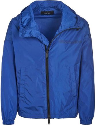 Dsquared2 Mens Dsquared2 Dark Blue Thin Jacket - Size: Regular/36