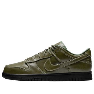 Nike Dunk Low Leather All Olive IQ3342-300