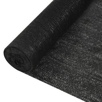 Berkfield Home Privacy Net Black 3.6x50 m HDPE 150 g/m &sup2;