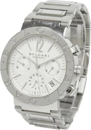 Bulgari Pre-owned Vintage Polshorloge - Heren - Vintage Horloges - Wit - ONE Size - Vintage