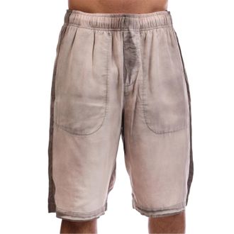 Diesel Heren Relaxed Fit Casual Sweat Shorts (Grijs)
