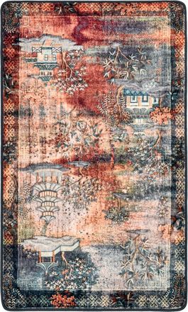 Gino Falcone Alfombra de ba&ntilde;o mullida - multicolor 70x120 cm