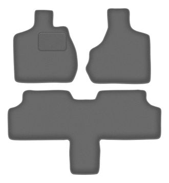 OEM Alfombrillas De Grafito Para Chrysler Grand Voyager Iii 7 Plazas (2000-2008)