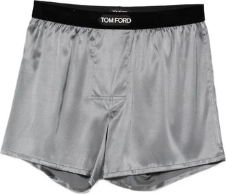 Tom Ford Boxer con applicazione - Grigio