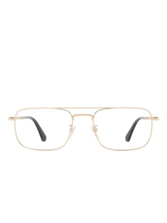 Police Bril met vierkant montuur - Goud