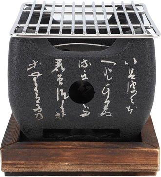 OEM Mini Parrilla Hibachi Port&aacute;til Multifuncional De Calentamiento R&aacute;pido Para Barbacoa Al Aire Libre