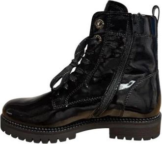 Gabor 8024.05.002 Veterlaarzen - Dames - Veterlaarzen - Zwart - 40 1/2 EU - Schoenen