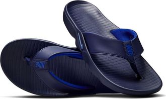 Nike Marina Mens Sandals Midnight Navy/Game Royal : 13 D - Medium, Synthetic
