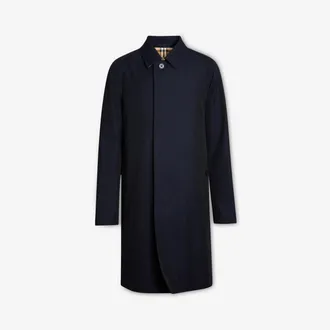 Burberry Mid-length Lightweight Camden Car Coat, Size: 36, Blue