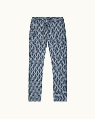Orlebar Brown Alfred Relaxed Fit Trouser in Night Iris at Nordstrom, Size X-Large