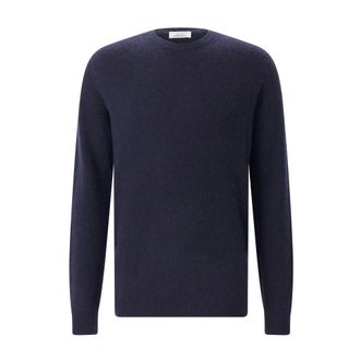 Roberto Collina Heren, Truien, Blauw, Maat: 3XL Zijde