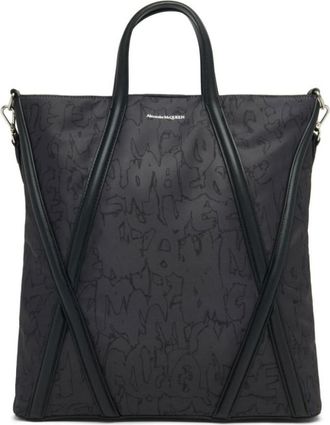 ショルダーバッグ ALEXANDER MCQUEEN Men Shoulder bag Black 7262921AAQ0 1000 Men's Messenger Bags