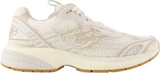 Amiri Schoenen, Dames, Wit, 37 EU, Polyester, M-Tech Sneakers
