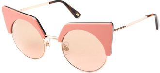 Web Eyewear Pink Acetate Womens Sunglasses