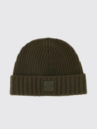 Stone Island Hat Men color Green
