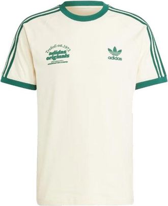 adidas Originals Sport Graphic Cali Tee Asia Sizing White Green IU0217
