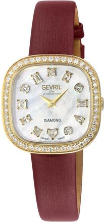 Gevril Group Infinita Diamond Mother of Pearl Dial Ladies Watch 17221