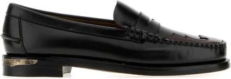 Sebago Dan Scarabeo - Heren - Loafers - Zwart - 42 1/2 EU - Leer - Schoenen