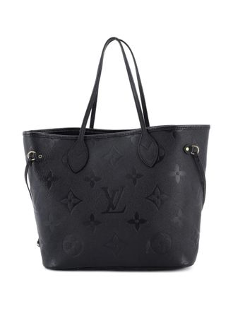Louis Vuitton Neverfull NM Monogram Empreinte Giant MM tote bag - Zwart