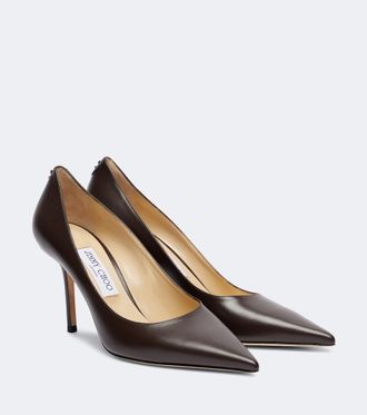Jimmy Choo London Love 85 leather pumps