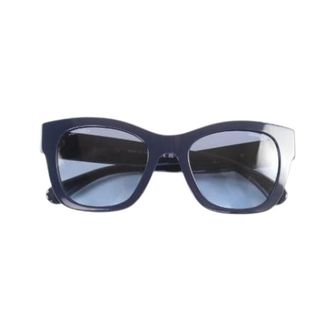 Chanel Occhiali da sole in plastica Pre-owned - - Pre-owned - Donna - Blu - ONE SIZE